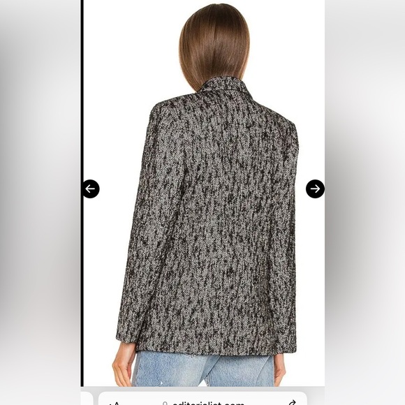 Anine Bing Dionne Blazer Sz S - Picture 4 of 8